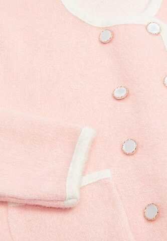 Cardigan ZITHA en rose