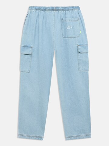 Nike Sportswear Regular Hose in Blau