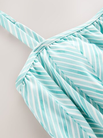 Bandeau Costum de baie întreg de la Next pe albastru