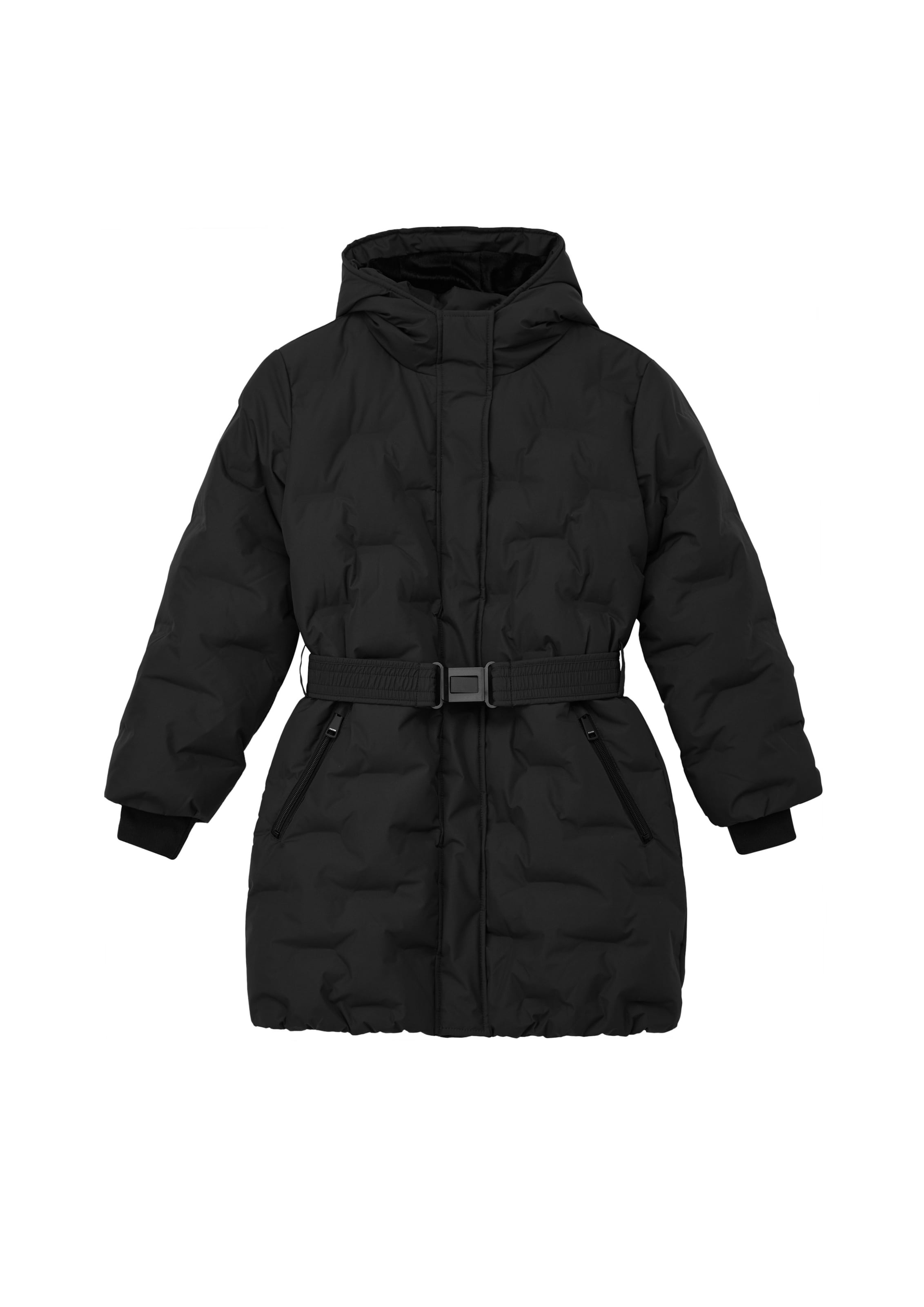 Manteau s.Oliver en noir : devant