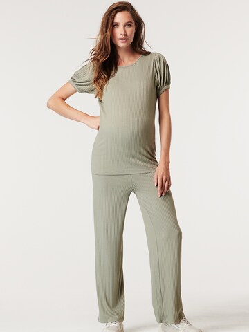 Bootcut Pantalon Supermom en vert : devant