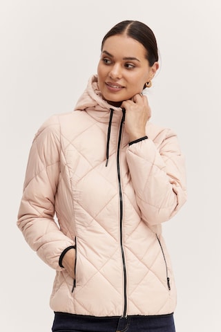 b.young Between-Season Jacket in Beige: front