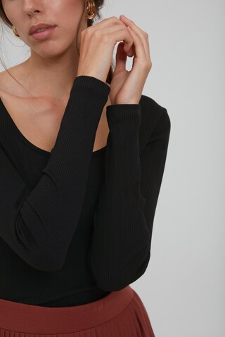ICHI Shirt 'SUPER' in Black