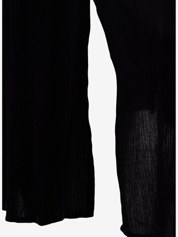 Zizzi Sukienka koszulowa 'Erose' w kolorze czarny