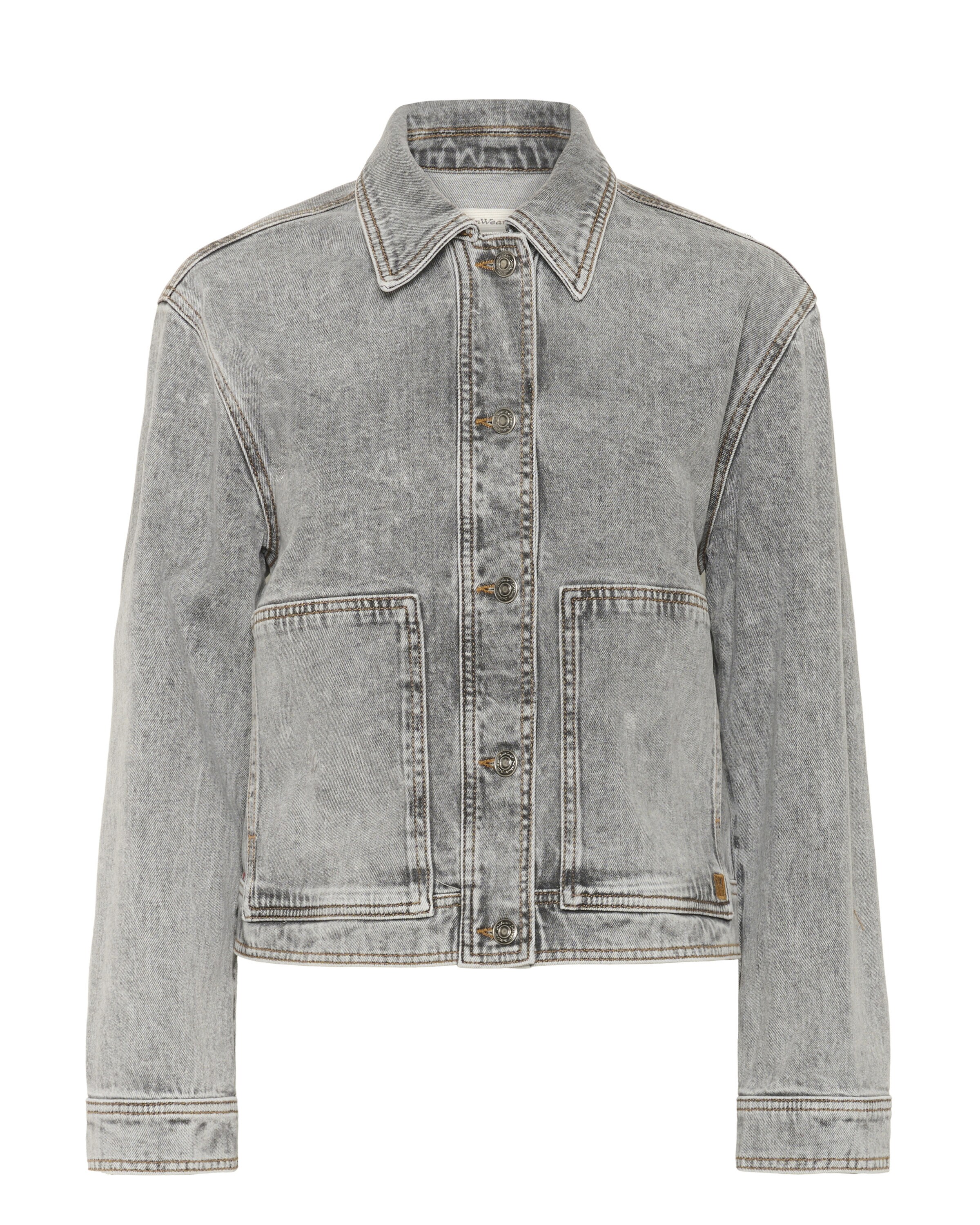 Veste mi-saison 'Nanas' InWear en gris : devant