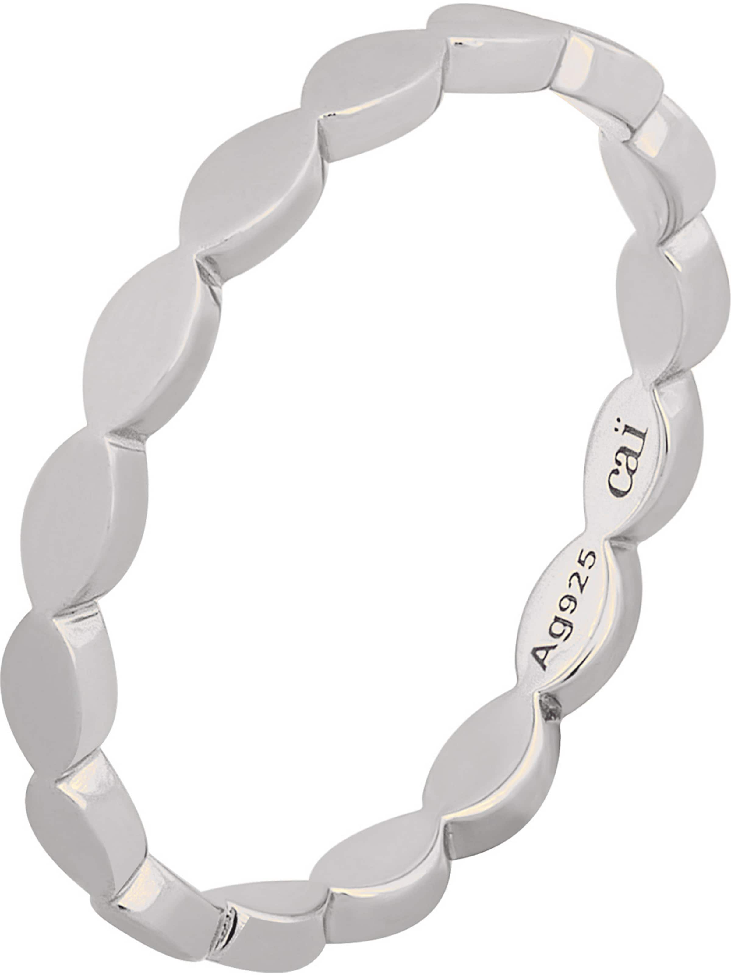 caï Ring in Silber: Vorderseite