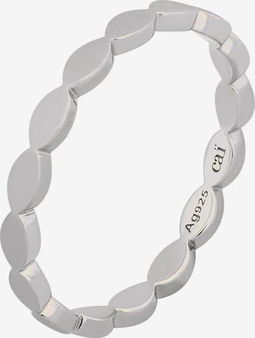 caï Ring in Silber: Vorderseite