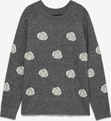 VERO MODA Sveter 'VMDOFFY' - Sivá: predná strana