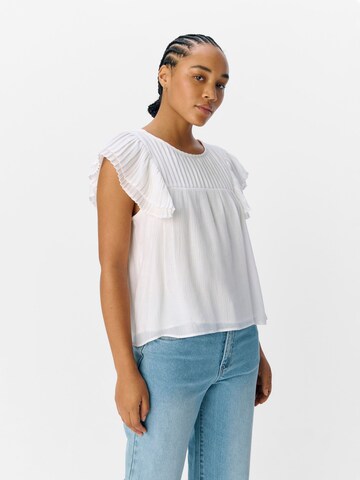 OBJECT - Blusa 'OBJAnn' en blanco: frente
