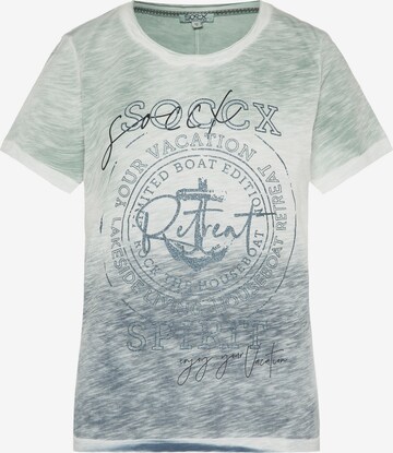 Soccx Shirt 'Rock the Boat' in Blauw: voorkant