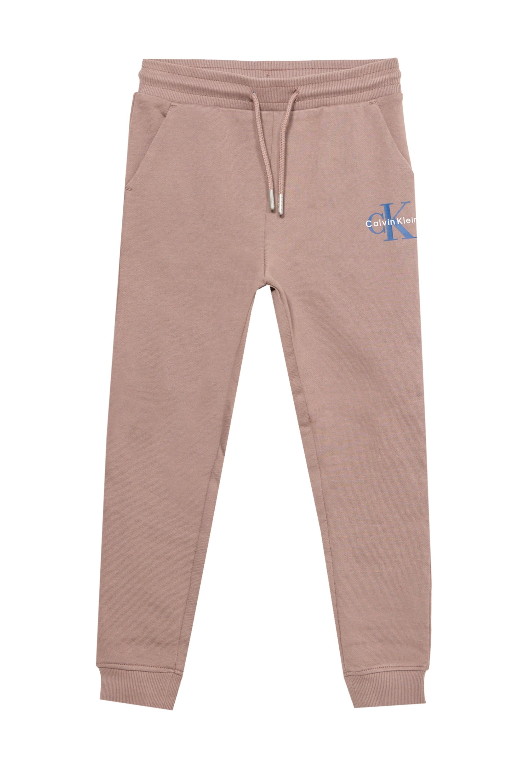 Tapered Pantaloni de la Calvin Klein Jeans pe bej: față
