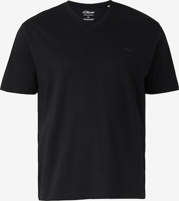 s.Oliver Shirt in Black: front
