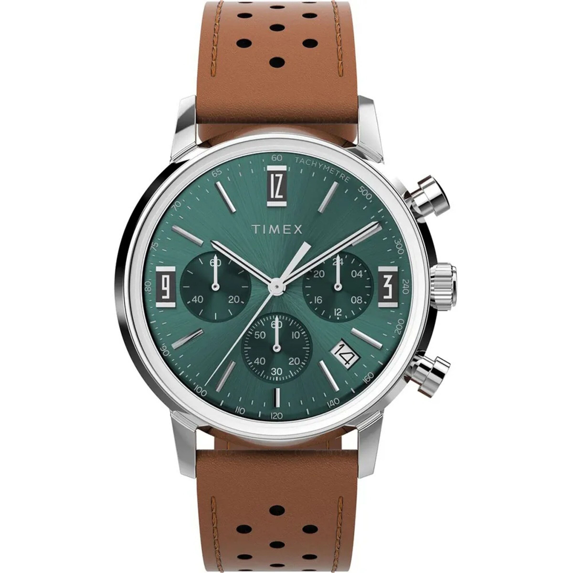 TIMEX Uhr in Braun: Vorderseite