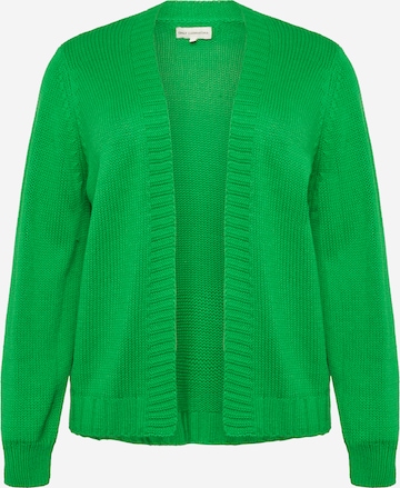 ONLY Carmakoma Knit Cardigan 'MILLE' in Green: front