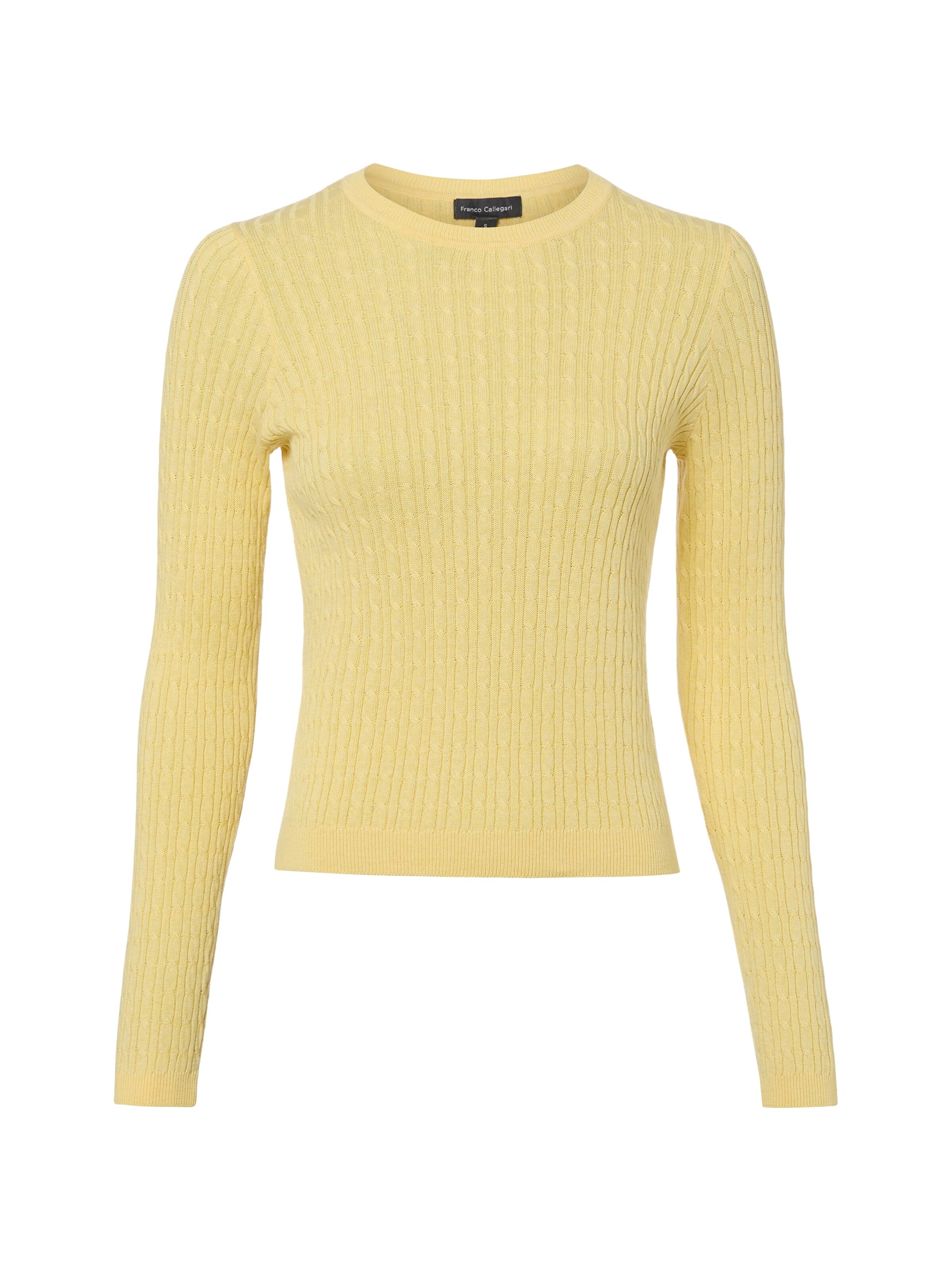 Franco Callegari Sweater in Yellow: front