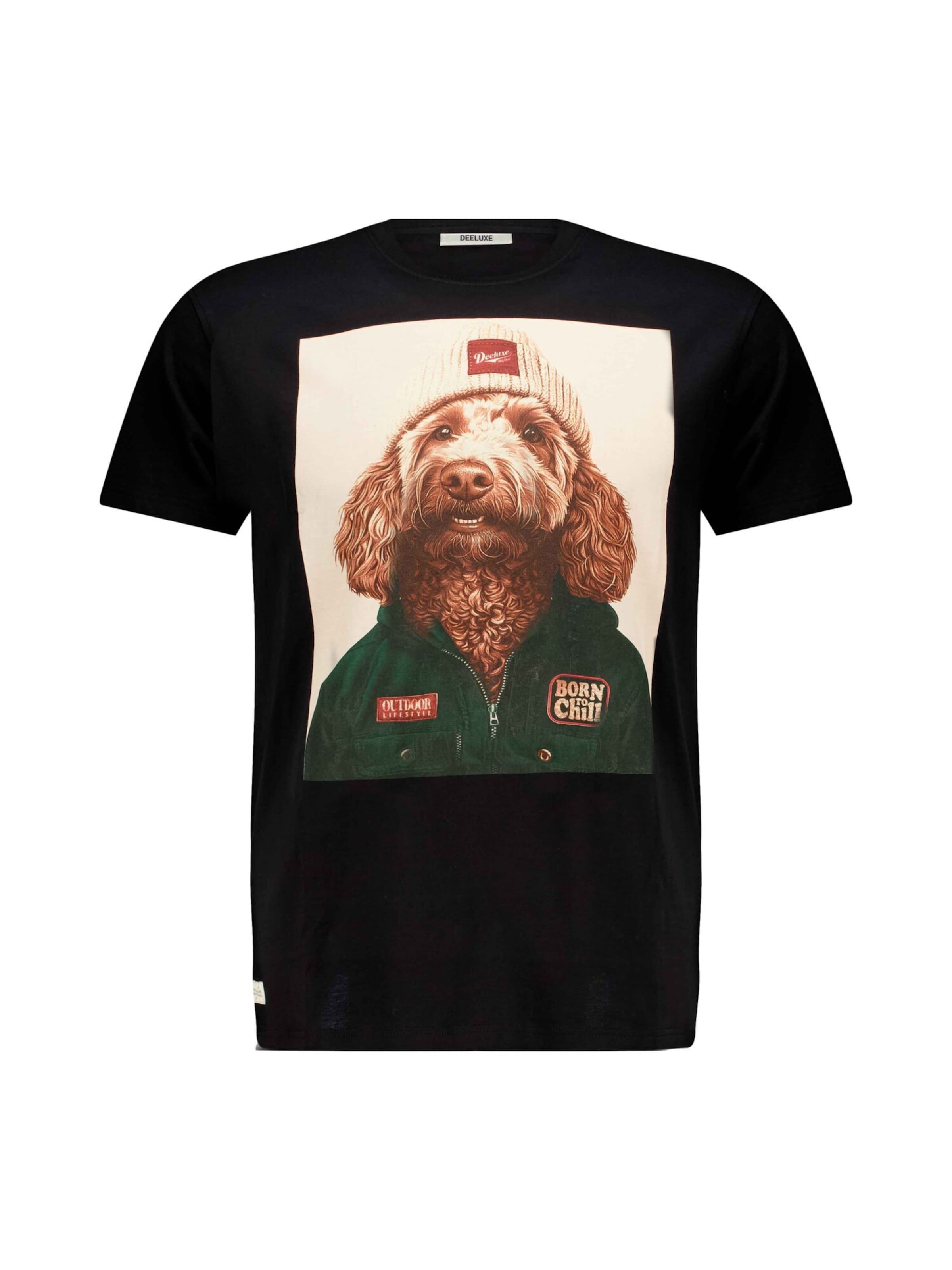 Deeluxe Shirt 'Cabo' in Zwart: voorkant