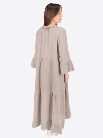 Seasons of April Kleid 'AMARA MUSSELIN ' in Braun