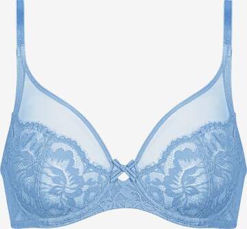 Mey T-shirt Bra 'Amazing' in Blue: front