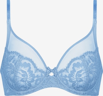 Mey T-shirt Bra 'Amazing' in Blue: front