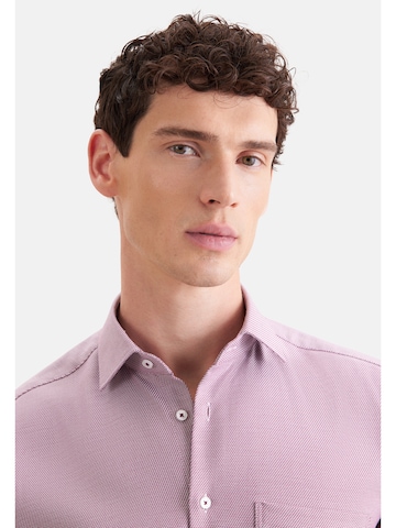 Coupe regular Chemise business SEIDENSTICKER en rose