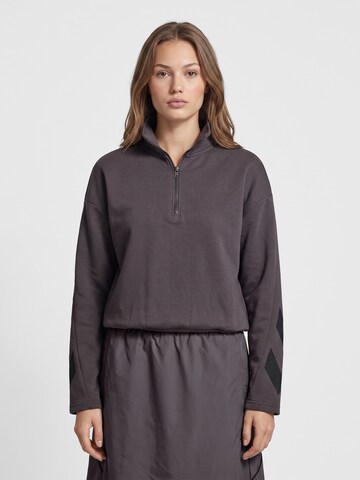 Sweat-shirt Hummel en violet : devant
