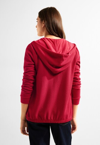 CECIL Sweatjacke in Rot