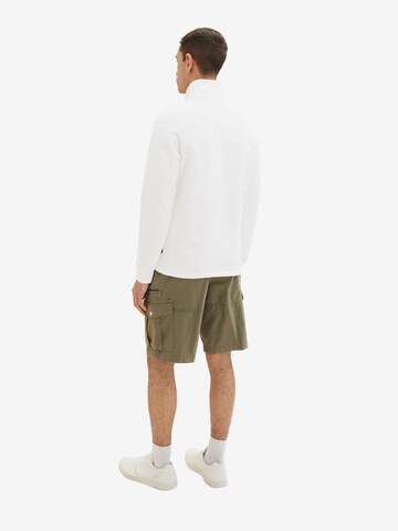 TOM TAILOR Regular Shorts in Grün