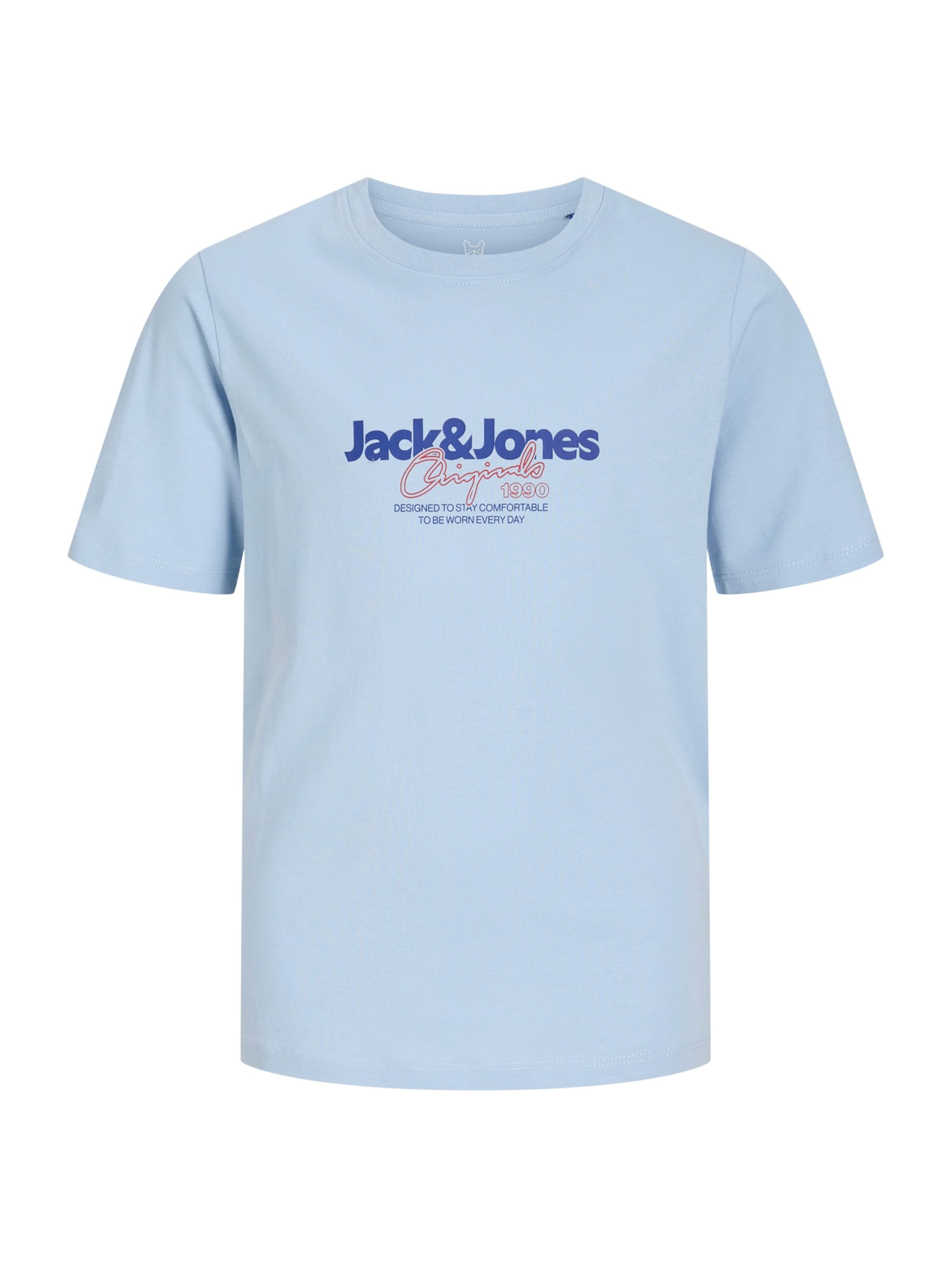 Jack & Jones Junior Shirts 'JORCASSIS' i blå: forside