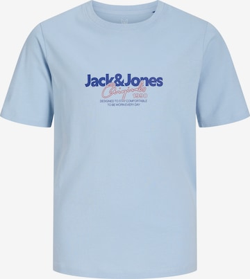 Jack & Jones Junior Tričko 'JORCASSIS' – modrá: přední strana