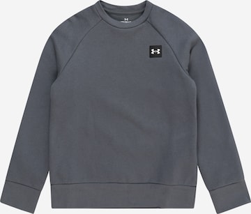 Sweat de sport UNDER ARMOUR en gris : devant