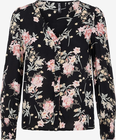 Camicia da donna PIECES di colore rosa / nero, Visualizzazione prodotti