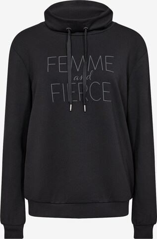 Soyaconcept Sweatshirt 'BANU' in Black: front