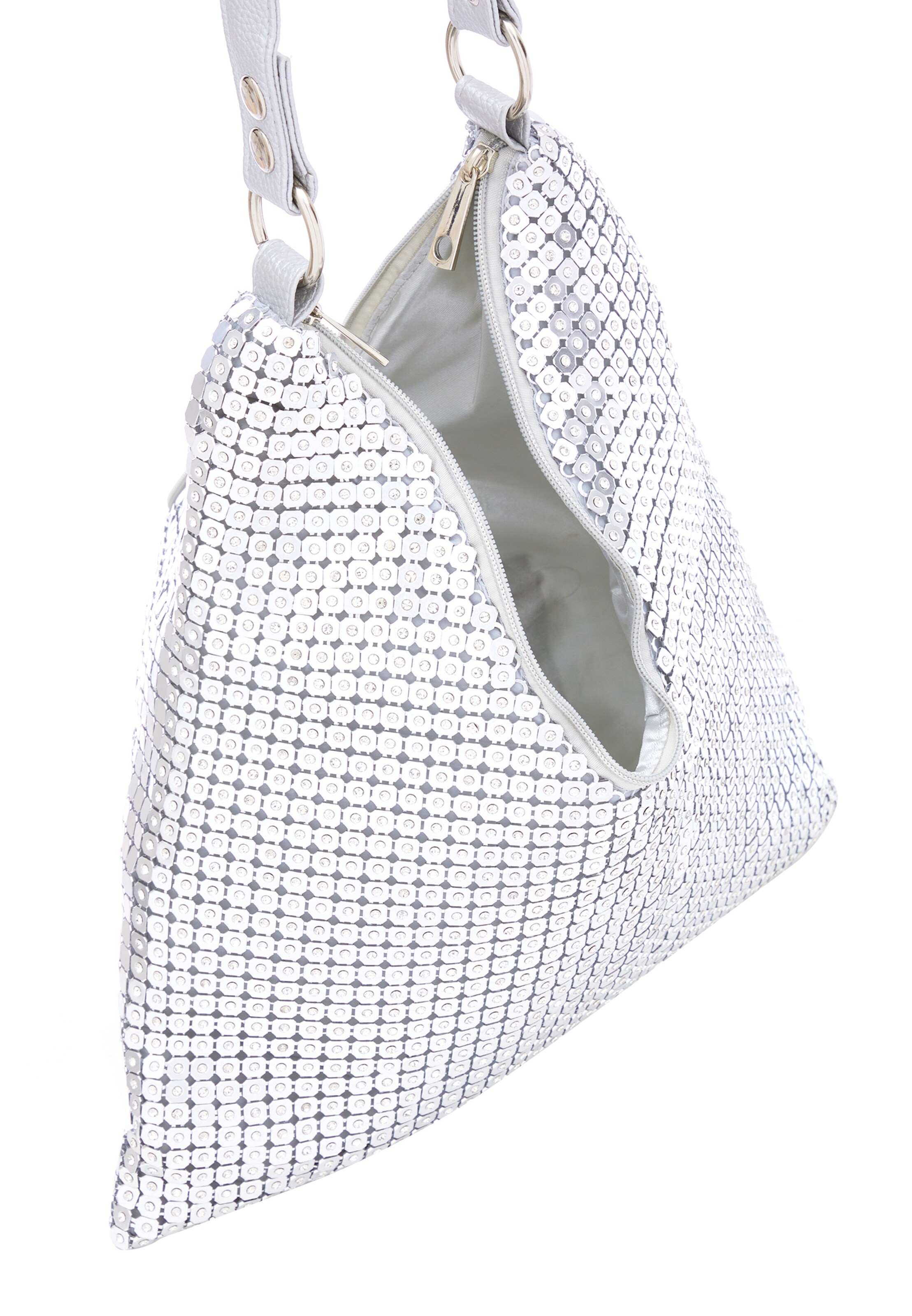 FELIPA Наплечная сумка в Серебристый