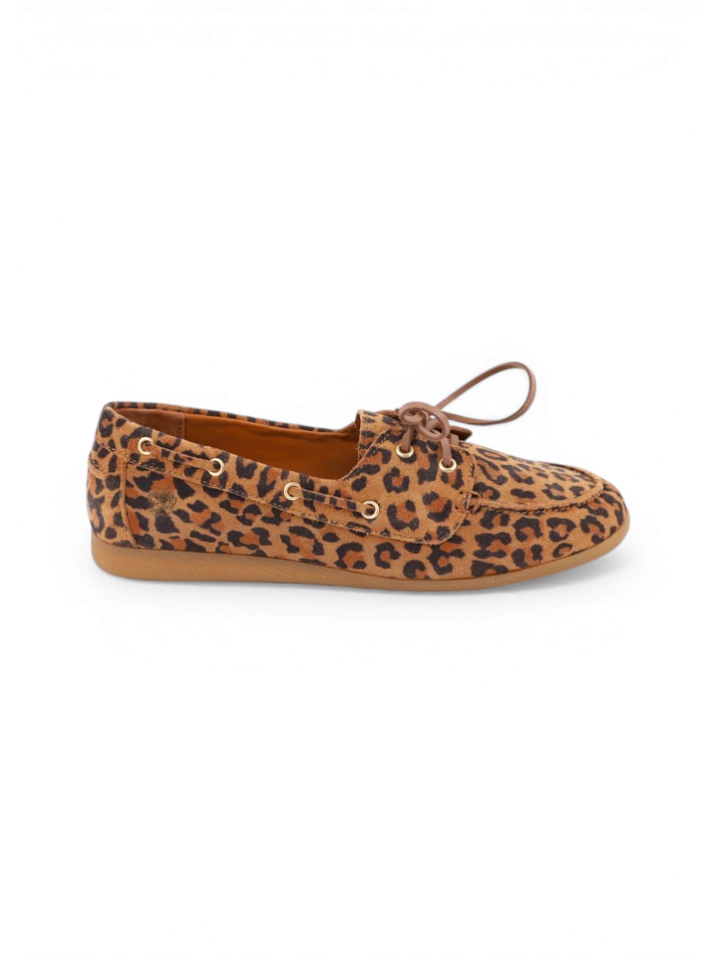 Apple of Eden Loafer 'JOSIE' in Braun: Vorderseite