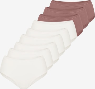 SLOGGI Slip 'GO Daily Cotton' in Brown: front