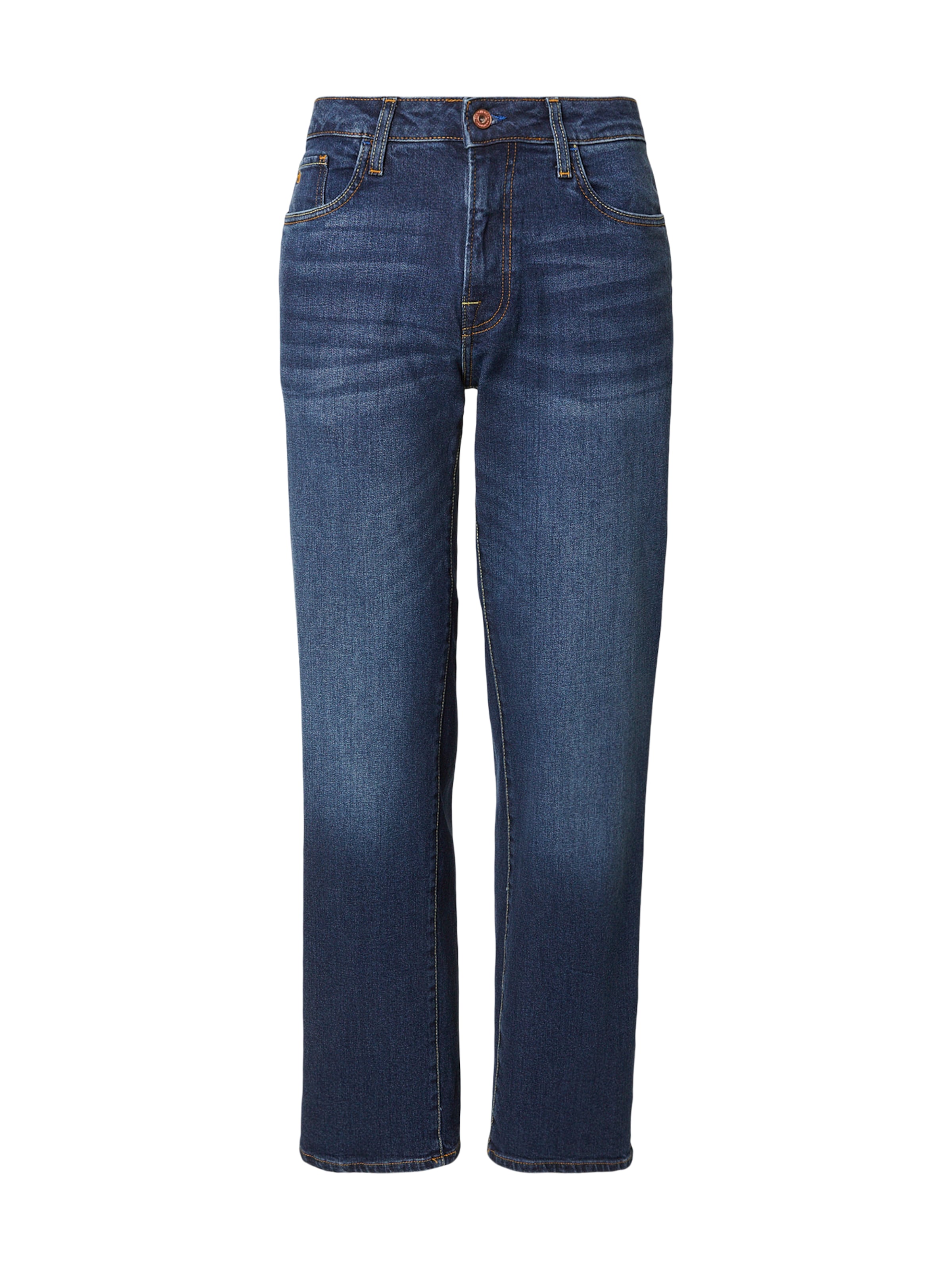 SCOTCH & SODA regular Τζιν 'CANAL AUTHENTIC' σε μπλε: μπροστά