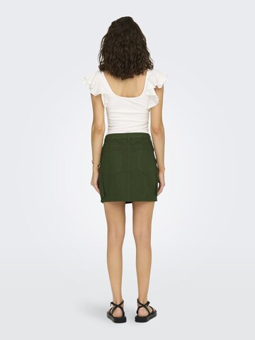 ONLY - Falda 'Nika' en verde