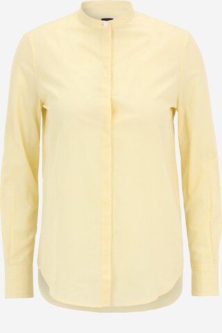 BOSS - Blusa 'Befelize' em amarelo: frente