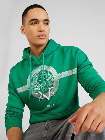 19V69 ITALIA - Sweatshirt 'Clint' em verde