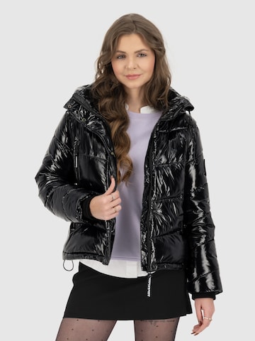 alife & kickin Winter Jacket 'DayanyAK' in Black: front