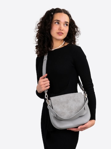 Expatrié Shoulder Bag 'Louise Large' in Grey