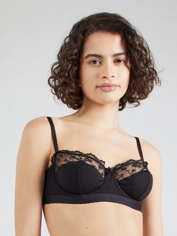 Balconnet Soutien-gorge 'LIVIA' GUESS en noir : devant