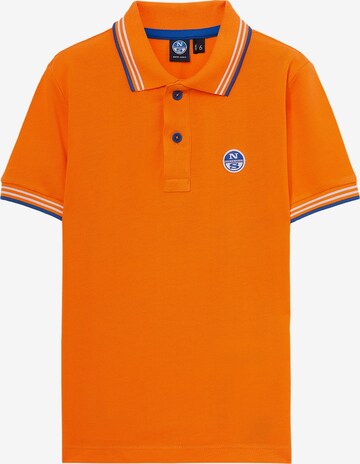 North Sails Poloshirt in Orange: predná strana