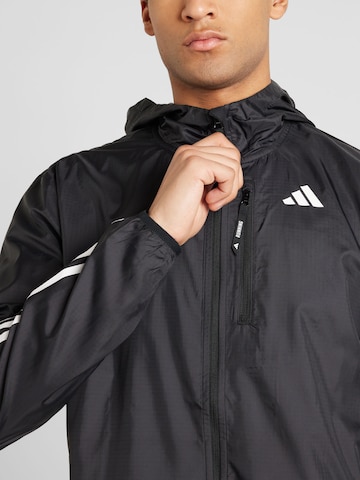 Veste de sport 'Own The Run' ADIDAS PERFORMANCE en noir