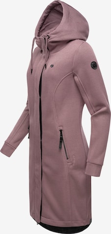 Manteau en tricot Ragwear en violet