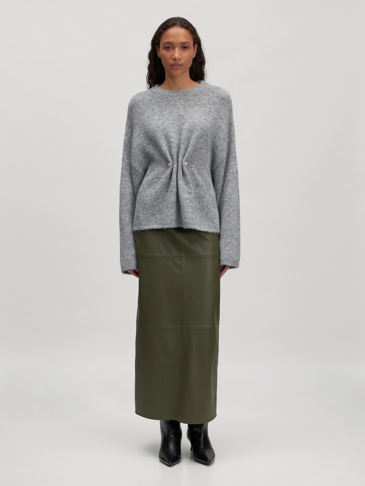 EDITED Pullover 'Noorie' grigio