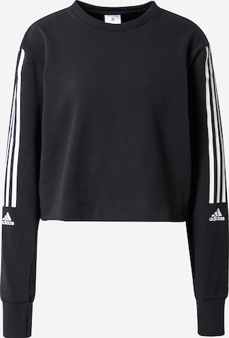 ADIDAS SPORTSWEAR Athletic Sweatshirt in Black: front