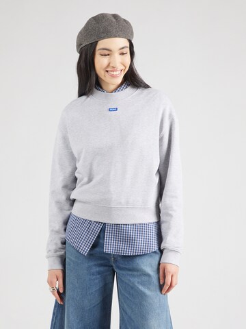 HUGO - Sudadera 'Delessa' en gris: frente