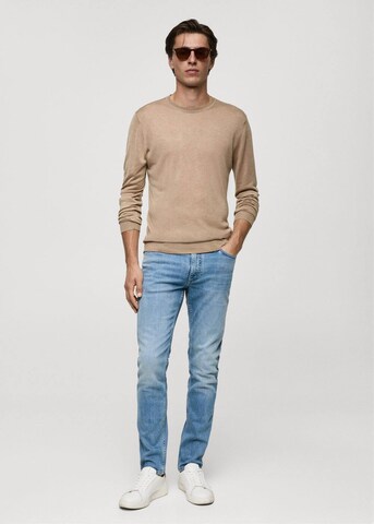 MANGO MAN Slim fit Jeans 'JAN' in Blue