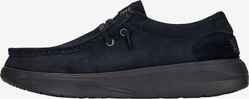 HEY DUDE Moccasin 'Wally COMF' in Black: front